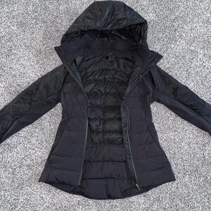 lululemon athletica Down For It All Athletic Black Jacket